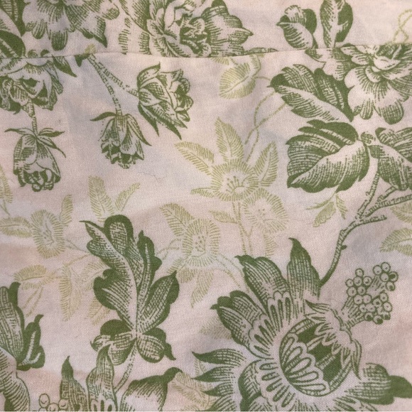 J. Crew green cotton floral mini wrap skirt size 8 - Picture 5 of 5